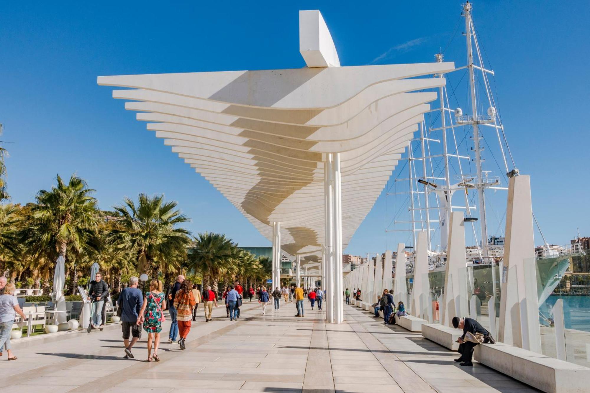 Luxe Appartement In Het Centrum Van Malaga Met Gratis Parkeerplek! Buitenkant foto