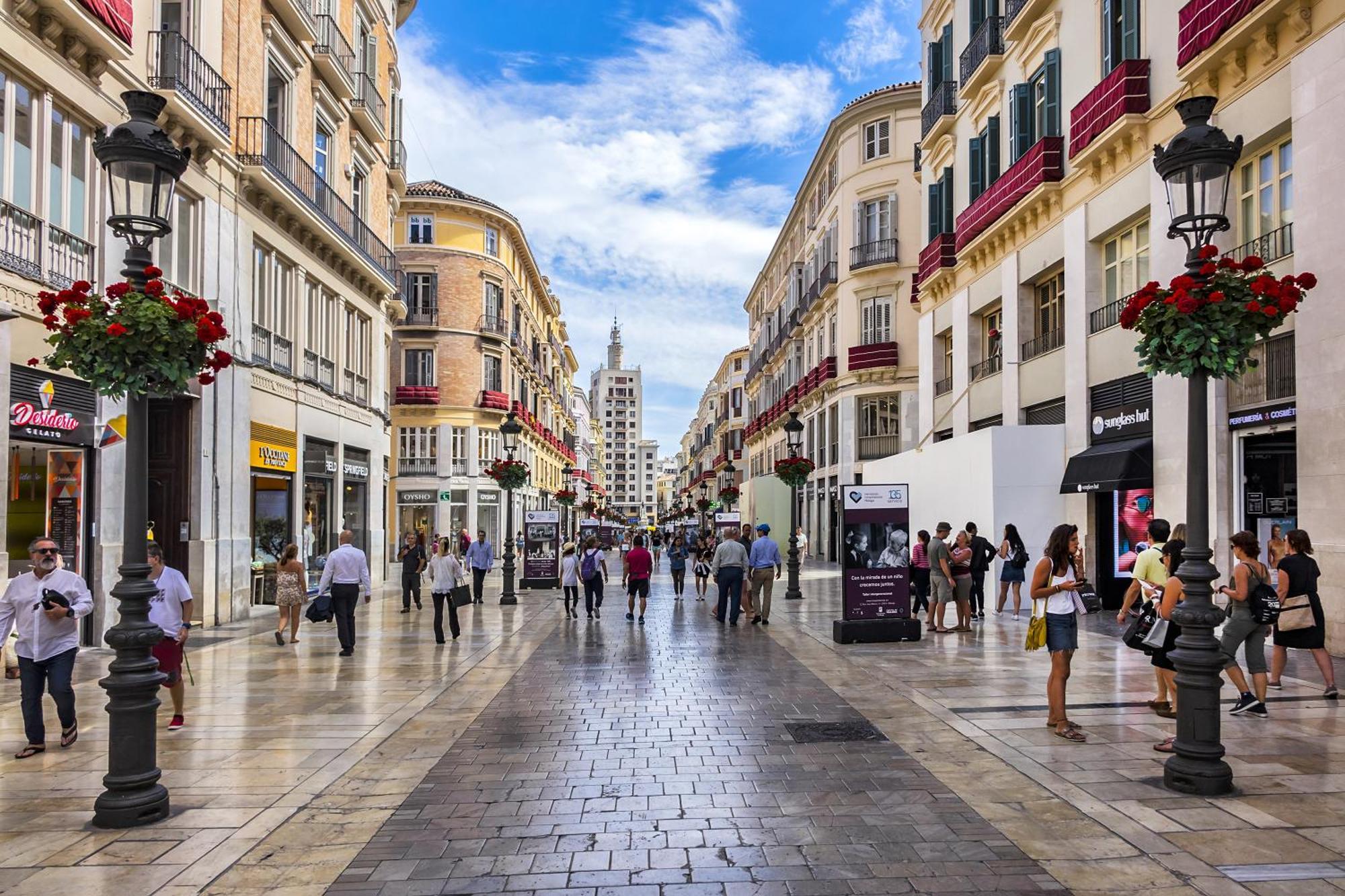 Luxe Appartement In Het Centrum Van Malaga Met Gratis Parkeerplek! Buitenkant foto